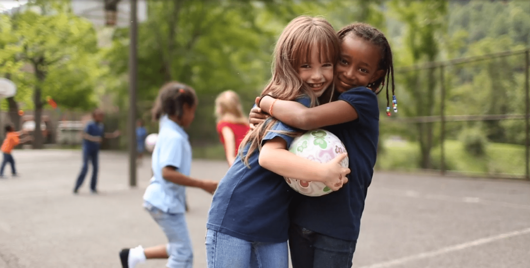 Children representing the Foundation's charitable mission